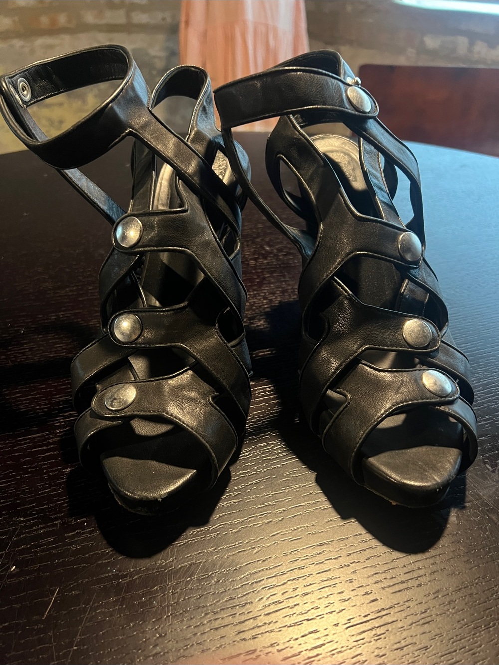 Loeffler Randall platform heels. Woman’s size 9.5